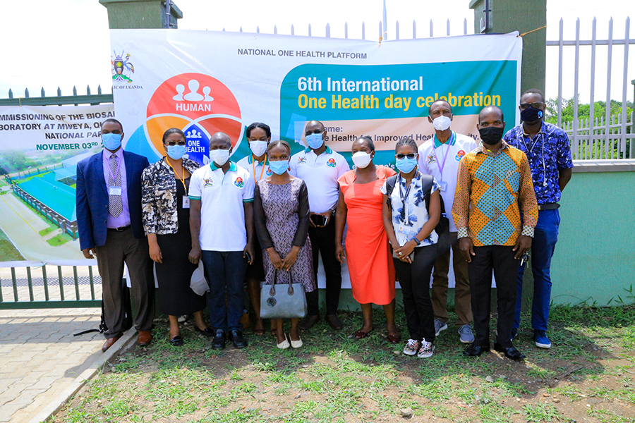 3 MEMBERS OF ONE HEALTH PLATFORM AT THE COMMEMORATION OF THE 6TH INTERNATIONAL CELEBRATIONS  AT  QUEEN ELIZABETH NATIONAL PARK.jpg